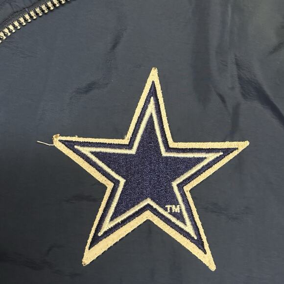 Vintage Dallas Cowboys Starter Windbreaker Jacket Mens Large Big Star Logo 90s** - Picture 6 of 8